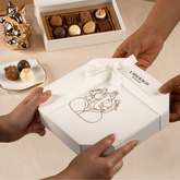 8Pcs Pralines and Truffles + 190Gm FrischSchoggi