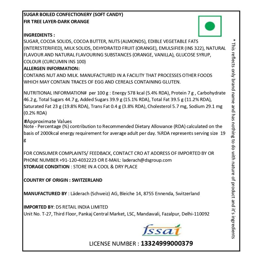 Fir Tree Layer-Dark Orange